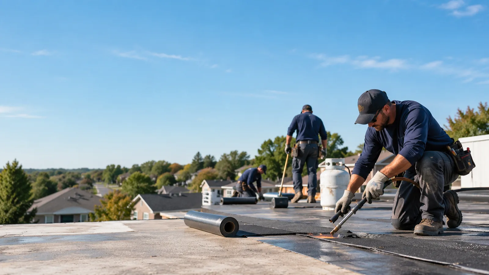 Flat Roof Leak Repair providers in Vining, IA